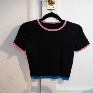 Timing Women's Short Sleeve Shirt - Fitted and Cropped